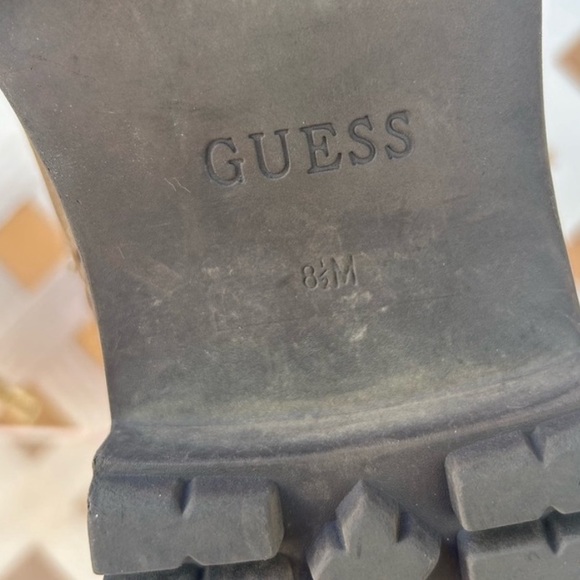 G by Guess Combat Moto Boots Size 8.5 EUC - Picture 15 of 16